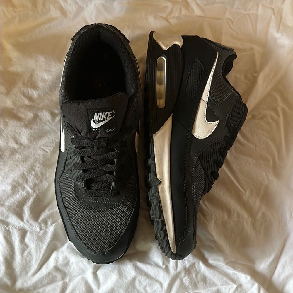 Nike Black and White Air Max Sneakers